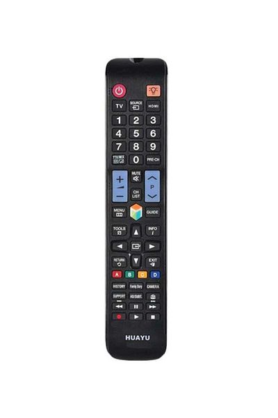 erorex جهاز تحكم عن بعد ثلاثي الأبعاد لتلفزيون LED/LCD من سامسونج باللون الأسود