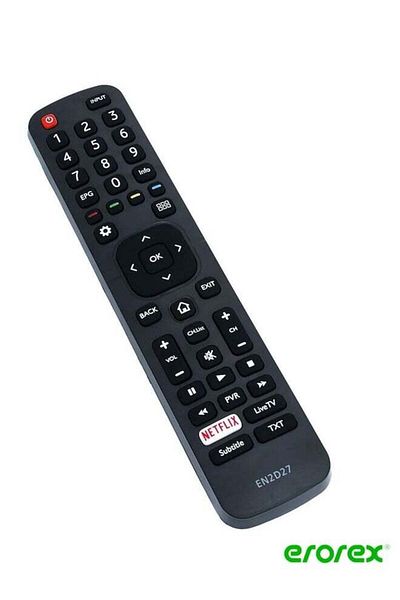 erorex Replace Remote Control fit for Hisense Smart LED TV