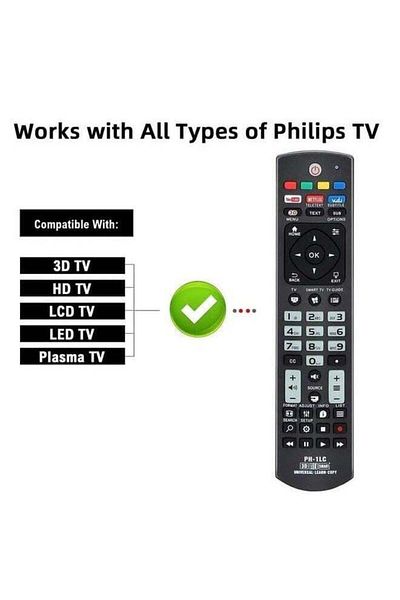 erorex Wireless Air Mouse Remote Control For Smart Tv Black