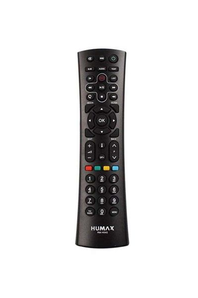 erorex Remote Control For Humax Receiver Black