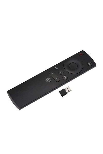 erorex Wireless Remote Control With Voice Control For Android TV Box Black