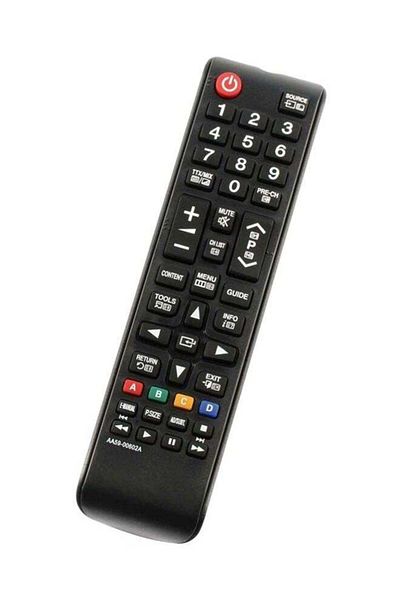 erorex Remote Control For Samsung TV Black