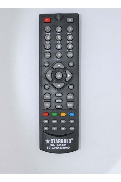 erorex Remote Control for Receiver Satellite STARGOLD 888 HD