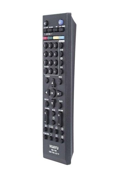 erorex جهاز التحكم عن بعد لتلفزيون JVC LED/LCD باللون الأسود