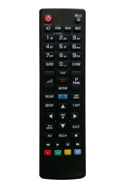 erorex جهاز التحكم عن بعد 1135 Lg LCD UK باللون الأسود
