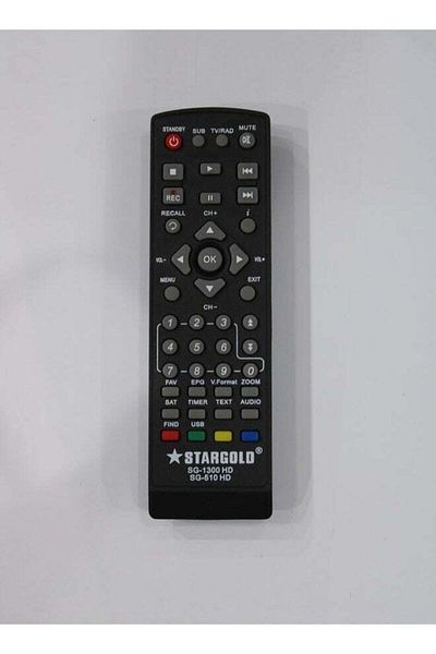 erorex Replacement Remote Controller For Receiver Sg-1300 Hd Sg-510 Hd