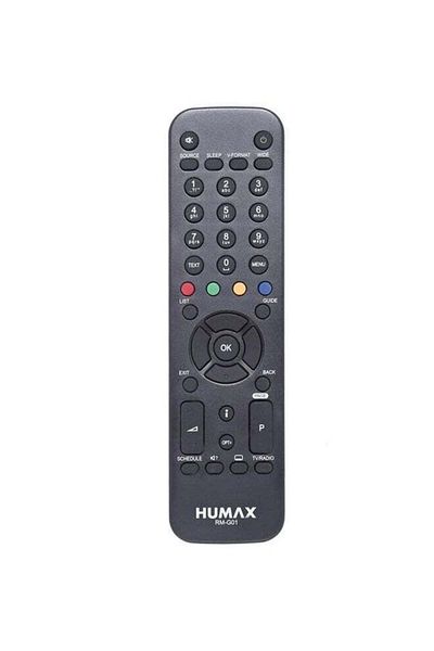erorex Satellite Receiver Remote Control For Humax Black