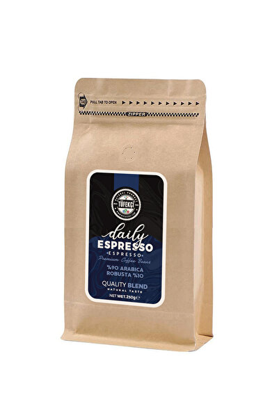 By Tüfekçi Espresso Daily Çekirdek Kahve – 250 Gr, 18/19 Elek, Yüksek Kalite,...