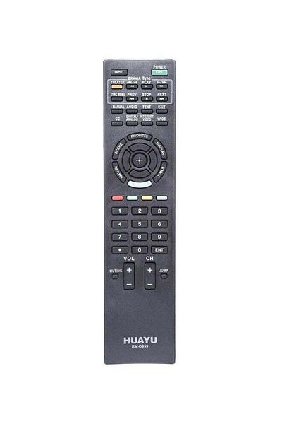 erorex Remote Control For Sony Lcd Led Tv Black