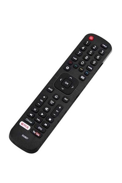 erorex Remote Control Replacement And Backup Accessory For Hisense Television Black