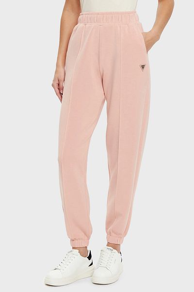 Guess Olympe Regular Fit Elastic Jogger Παντελόνι V5RB11KCAY2 Μέση Ριμπ Πόδι