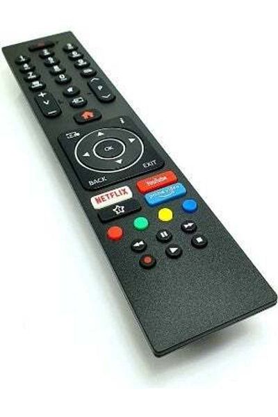 erorex Vestel 49FD7400 Smart 4K LED TV Remote Control with Youtube Prime Button