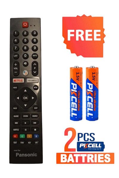 erorex AMGREEN Panasonic TV Remote Control