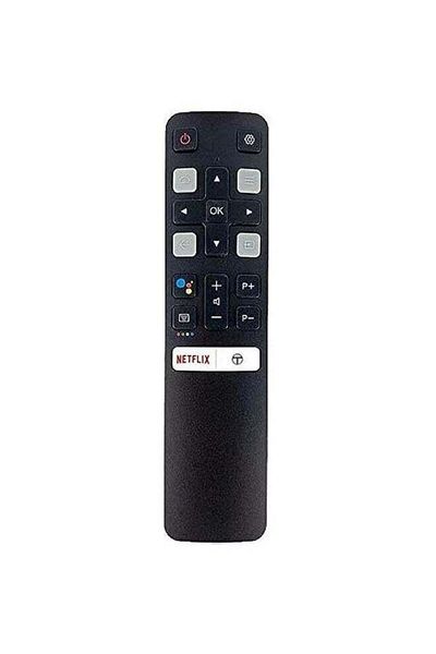 erorex Rc802V Replacement Remote Control For Tcl Smart Lcd Led Tvs Black