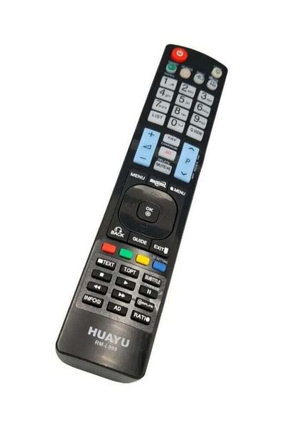 erorex جهاز التحكم عن بعد للتلفزيون من هوايو لـ LG Plus-1 باللون الأسود