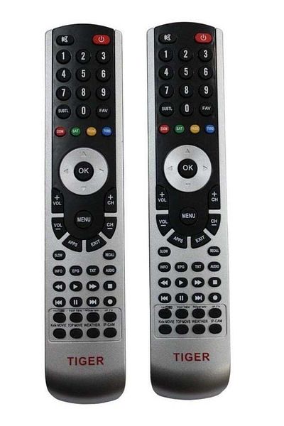 erorex Remote Control Replacement for Tiger Sat Receiver