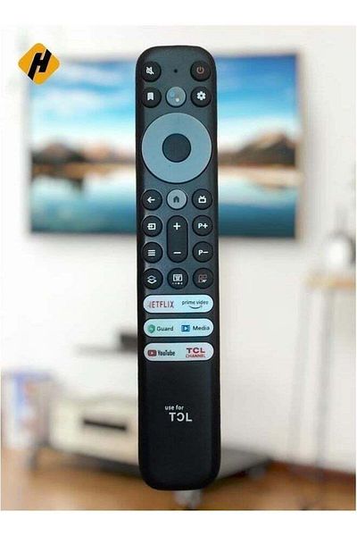 erorex Replacement Universal Remote Control For Tcl Led Lcd Smart Tv Black