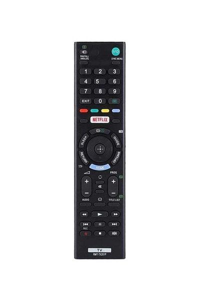 erorex Remote Control For Sony RMT-TX201P Black