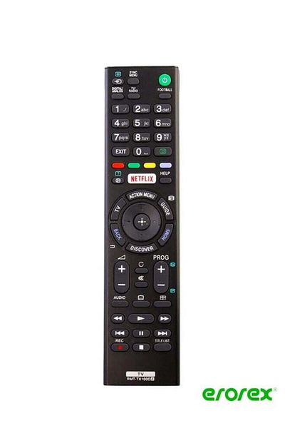 erorex جهاز التحكم عن بعد الجديد RMT-TX100D البديل لتلفزيون Sony Bravia LCD LED HDTV