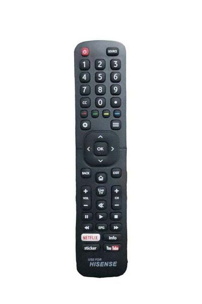 erorex Replacement Remote Control For Hisense Smart LCD LED TVs