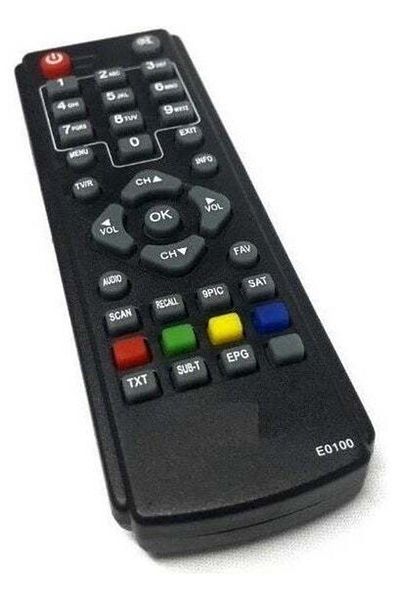 erorex Benjamin BJ-9400 Mini SD Scart Satellite Remote Control
