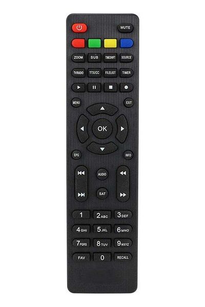 erorex Ata Electronics Wellbox Well UK-003 Wellbox 5000 HD Satellite Receiver Remote Control 999