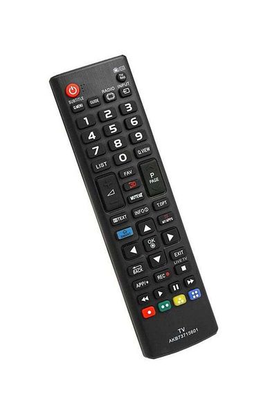 erorex Universal Replacement Remote Control For Smart TV Black