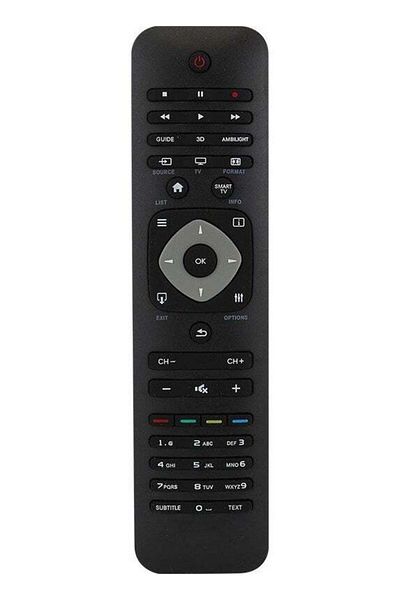 erorex جهاز التحكم عن بعد للتلفزيون Philips 50PFL8007 بدون لوحة مفاتيح