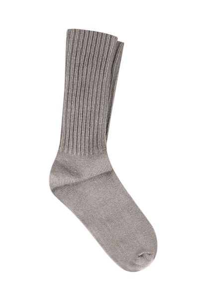 La Sarta Wool Blended Corded Long Socks