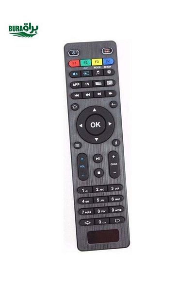 erorex Remote Control For Mag Smart TV, IPTV And Set Top Box Black