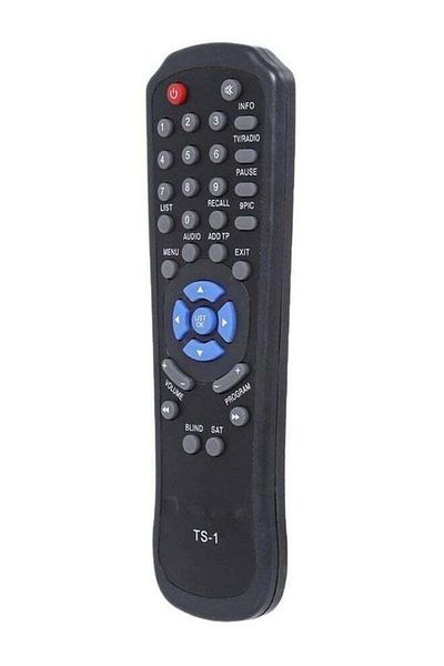 erorex Remote Control For Technosat Receiver Black