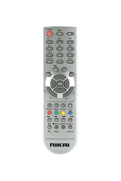 erorex Nikai TV Remote Control Grey