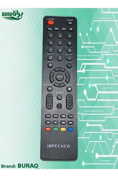 erorex Replacement Remote Control for Impex Smart Tvs
