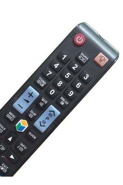 erorex جهاز التحكم عن بعد لتلفزيون سامسونج LCD باللون الأسود