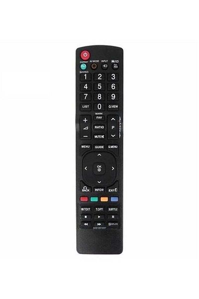 erorex Universal Remote Control For Television Black