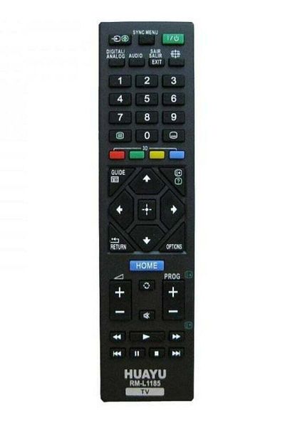 erorex Universal Remote for LCD/LED TV Huayu RM-L1185 Compitable With Sony TV Also