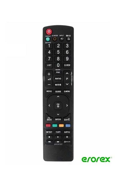 erorex Universal Wireless TV Remote Control Replacement For LG Smart LCD LED TV Black