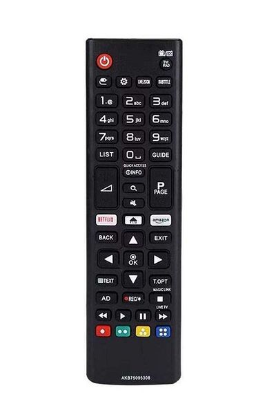 erorex Replacement Universal Remote Control For LG LED/LCD Smart TV Black