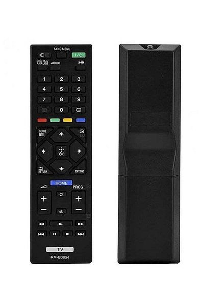 erorex Replacement Remote Control For Sony Smart Tv Black