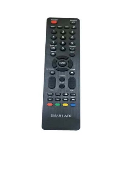 erorex Universal Infrared TV Remote Control Black for Smart ATC TVs