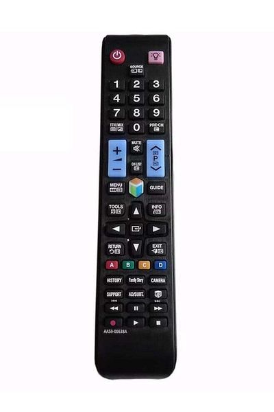 erorex Replacement Wireless Universal TV Remote Control For Samsung HD LED Smart TV Black