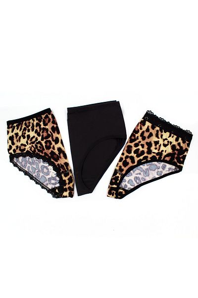 Öts Women's Colorful 3-Piece Viscose Panties