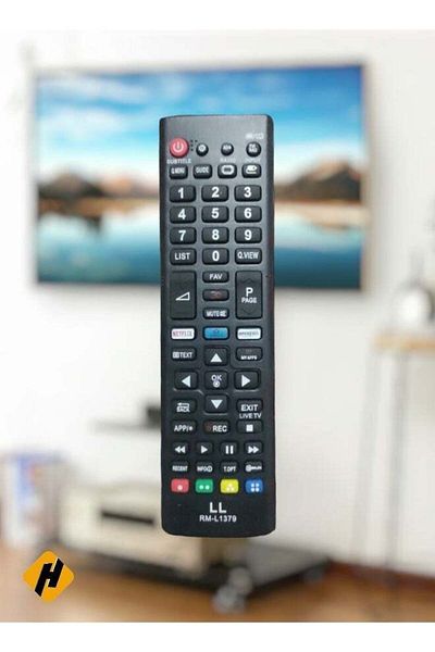 erorex Remote Control For LG Smart LCD/LED TV Black