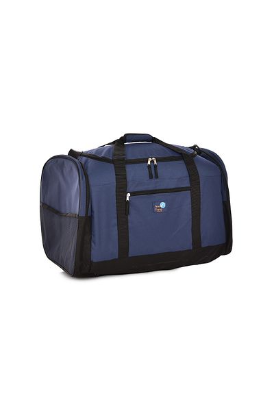 New Travel Travel Luggage Fabric Duffel Bag 26 Inch N36-26-Navy Blue