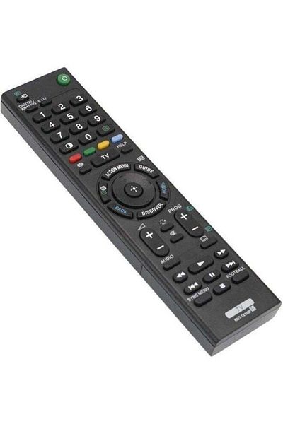 erorex Remote Control For Sony Smart Tv Black