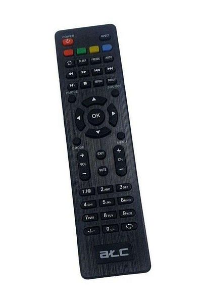 erorex Universal Infrared Tv Remote Control Black For Led Atc Tvs