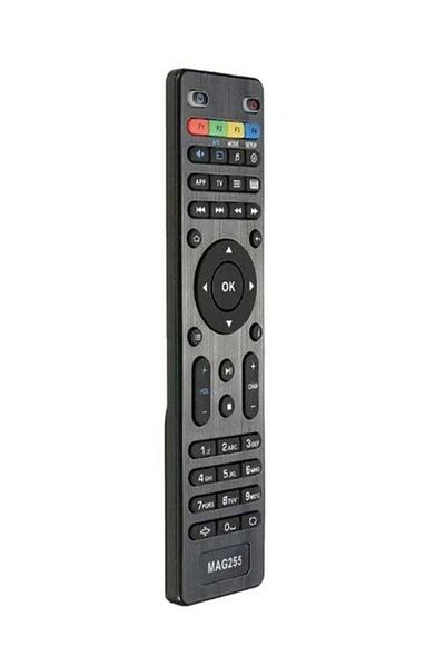 erorex Replacement TV Remote Controller For Mag 250 254 255 260 261 270 IPTV For Set Top Box Black