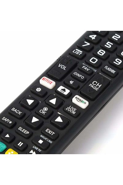 erorex Replacement Universal Remote Control For LG LED/LCD Smart TV Black