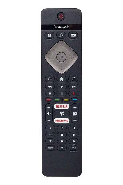 erorex Huayu KL Philips Ambılıght Netflix-Rakuten Tv Button 43PUS6504/62 LED TV Remote (81)