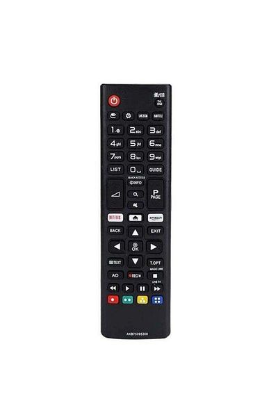 erorex Universal Smart Replacement Remote Control Akb75095308 For Lg Tv Led Lcd Black